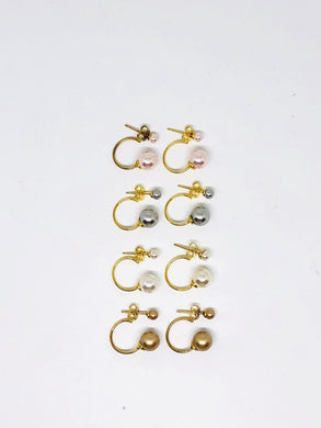 Mustique - Pearl Earrings