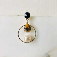 Tulum Earrings - Pearls-Shells-Stars - COPPIA/PAIR