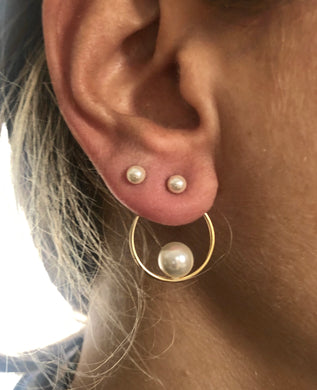 Tulum Earrings - Pearls SINGOLO/MONO
